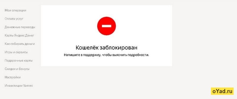 Яндекс заморозил деньги без причины и подставил на % – отзыв о НКО ЮМани от 